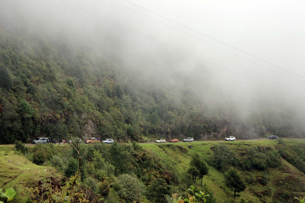 paisaje natural del cerro tzontehuitz en la cuenca del valle de Jovel